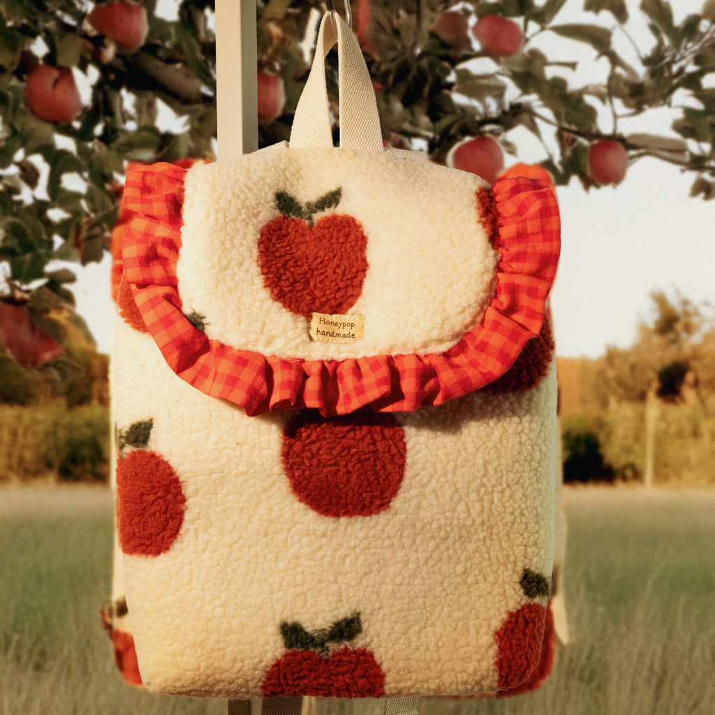 Mochila Teddy Maçãs