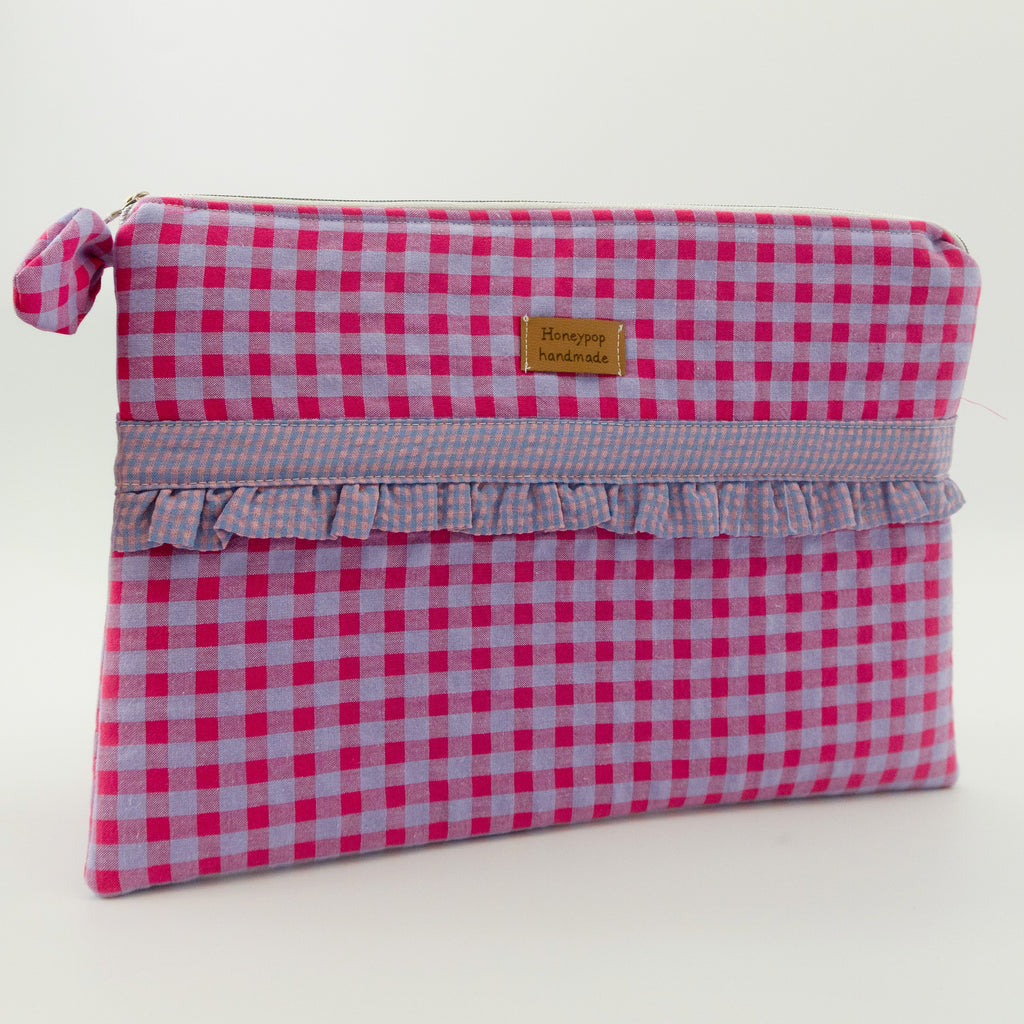 Bolsa Folhos Xadrez