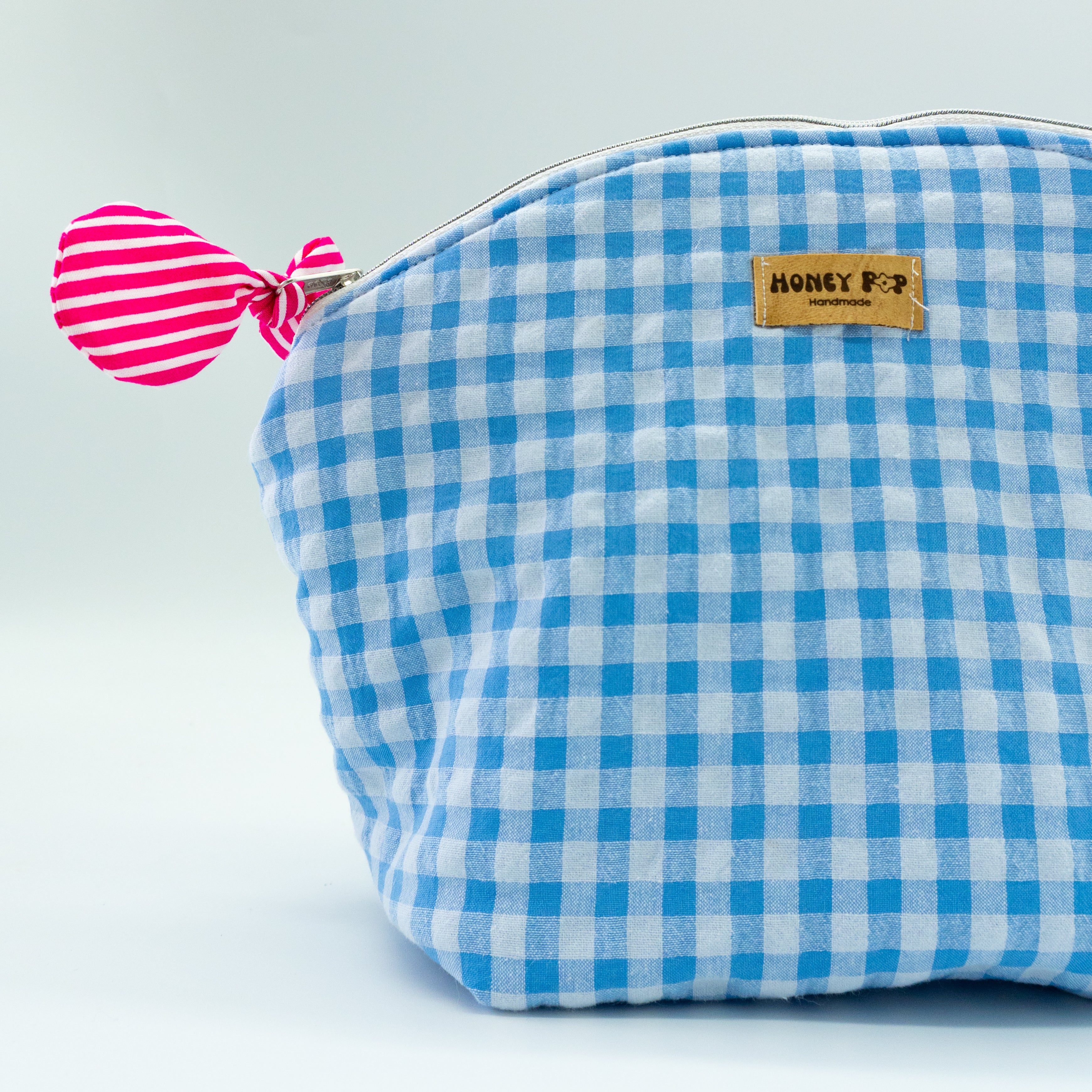 Bolsa Nocas Xadrez Azul - Tamanho L