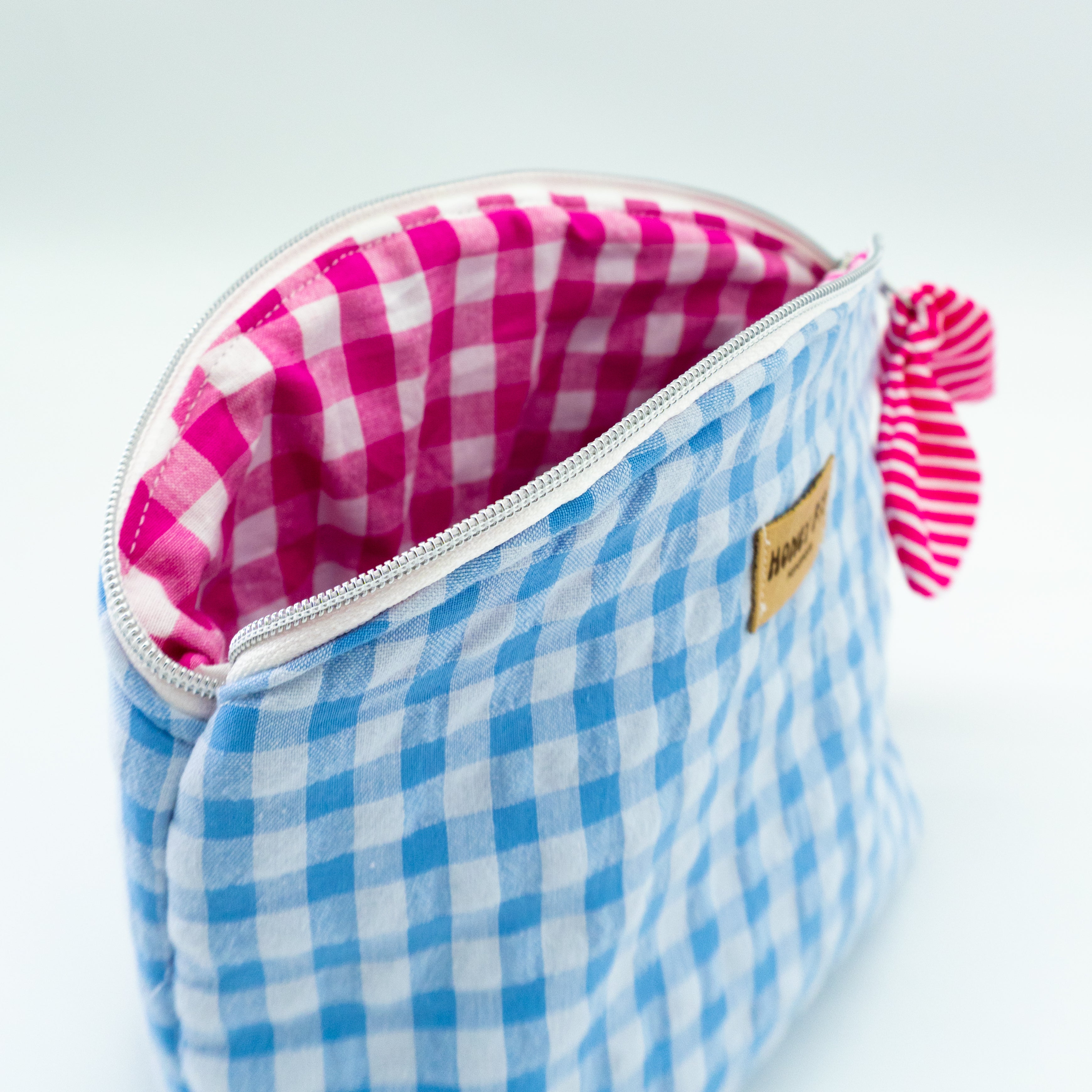 Bolsa Nocas Xadrez Azul - Tamanho M