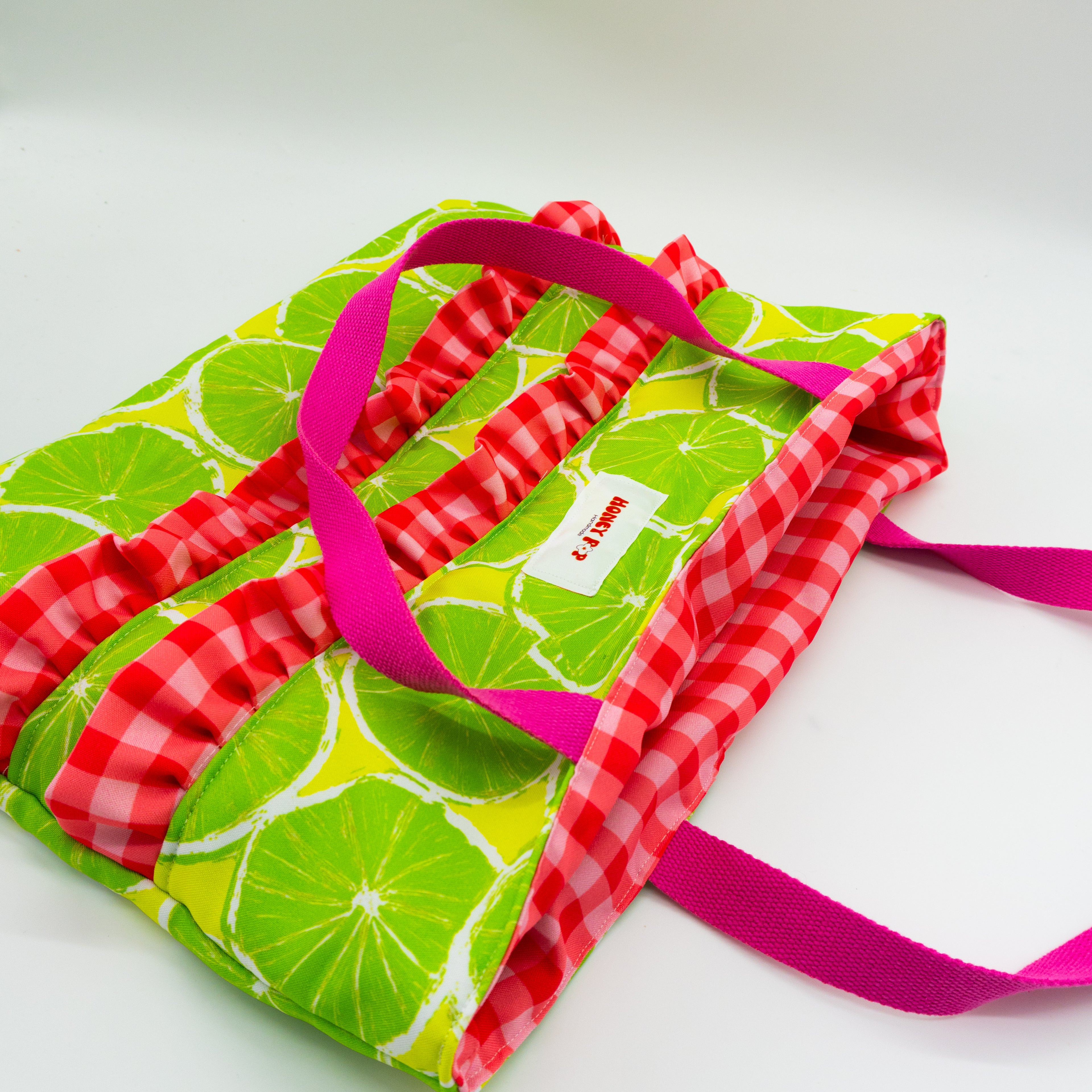 Bolsa de praia reversível Lagosta