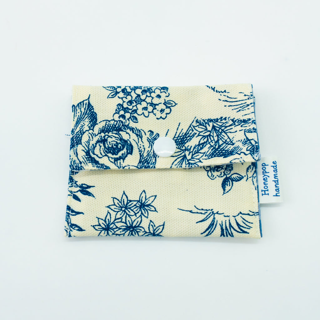 Porta Higiene Azul Vintage
