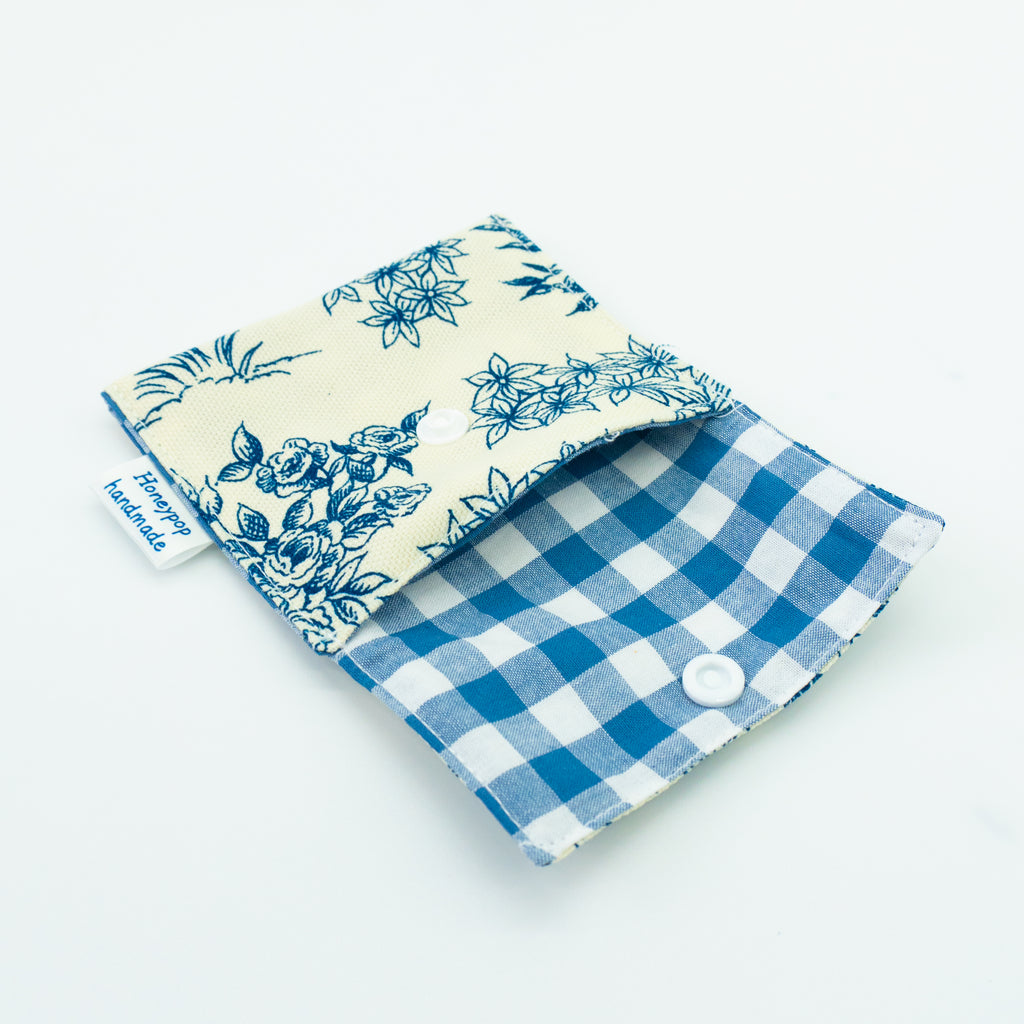 Porta Higiene Azul Vintage