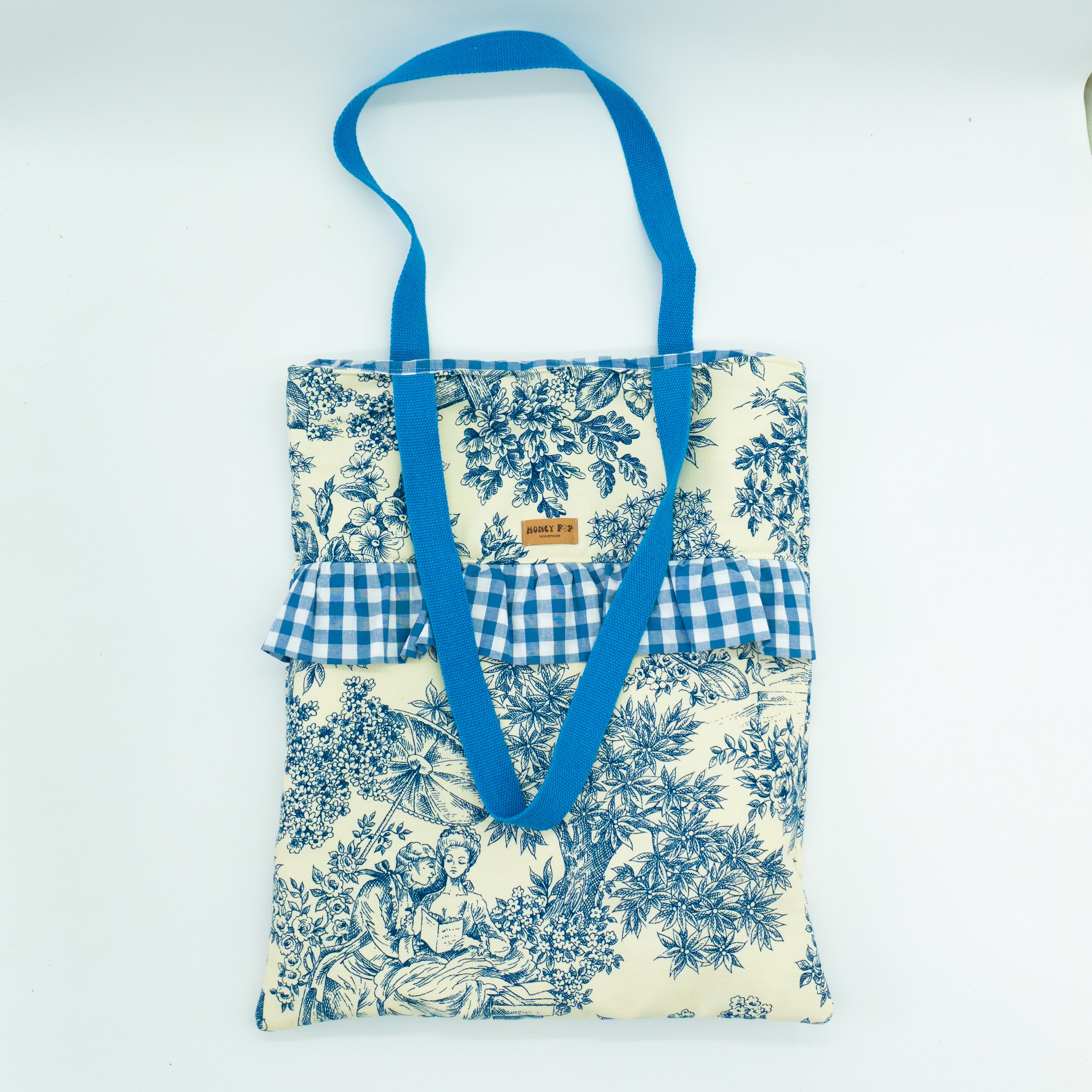 Tote Bag Azul Vintage