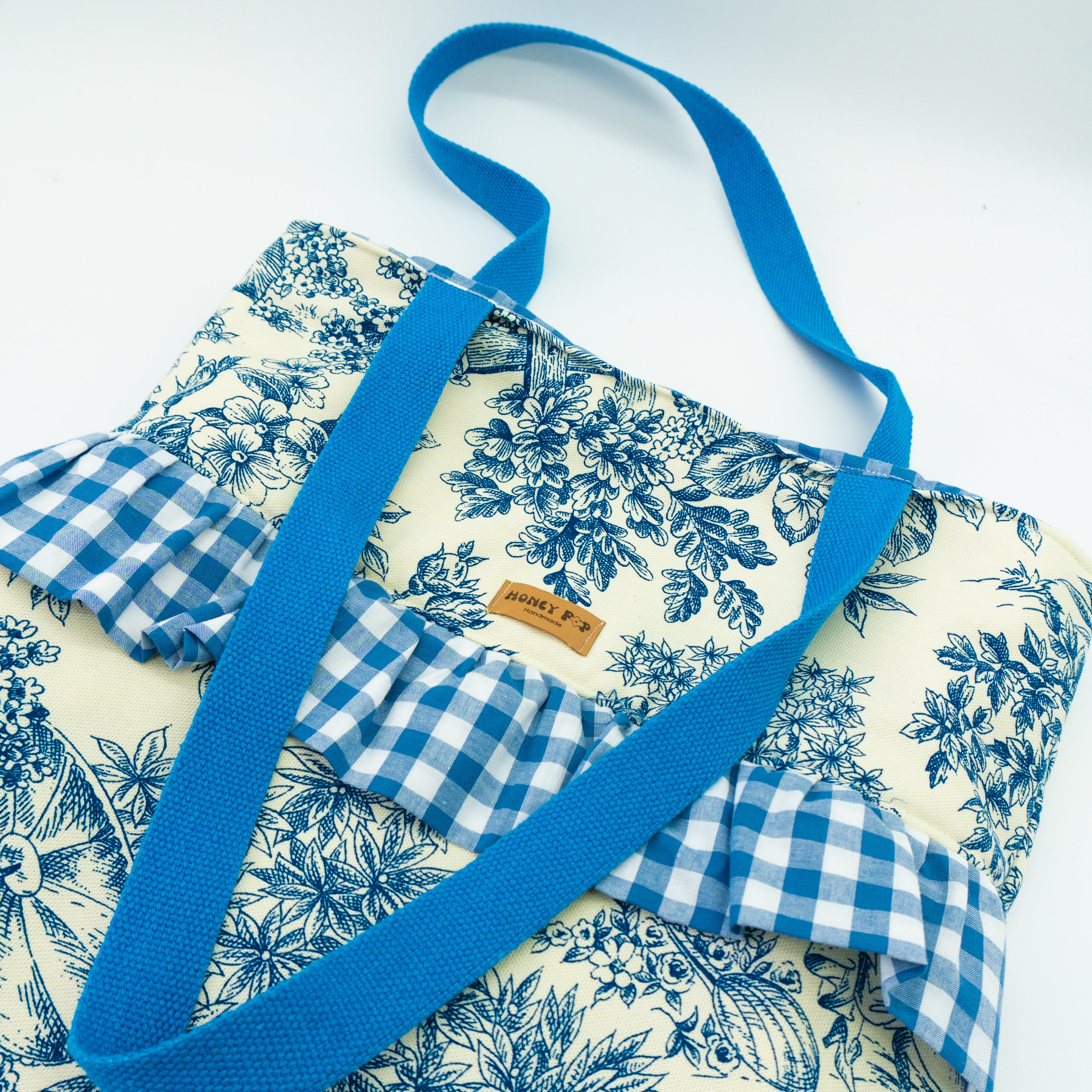 Tote Bag Azul Vintage