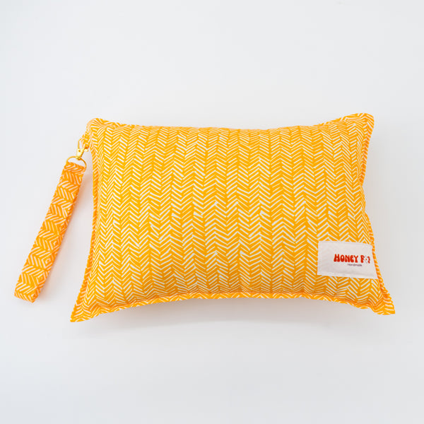 Almofada de praia Amarela
